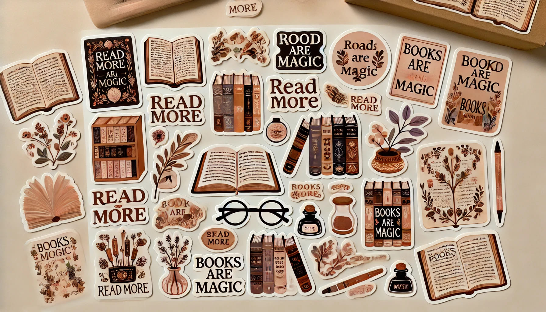 Стикеры для книг